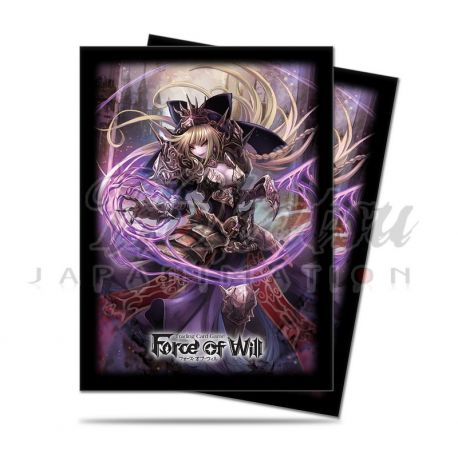 UP - Sleeves Standard - Force of Will - A2: Dark Faria (65 Sleeves)