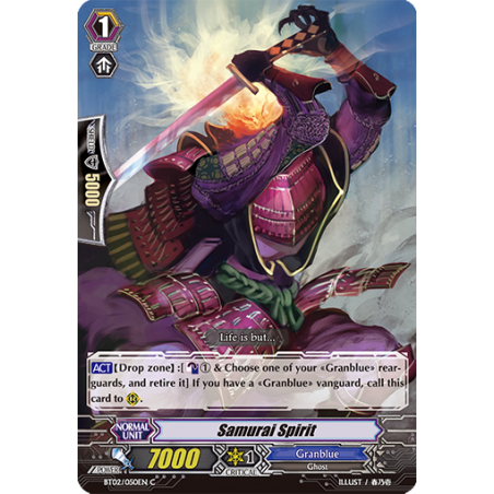 Vanguard_TCG_card_BT02_050EN_C_Samurai_Spirit_Onslaught_of_Dragon_Souls
