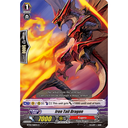 Vanguard_TCG_card_BT02_061EN_C_Iron_Tail_Dragon_Onslaught_of_Dragon_Souls