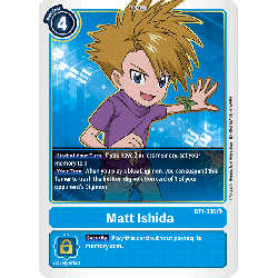 Digimon_TCG_BT1-086_Matt_Ishida_Rare_New_Evolution_Card_Game