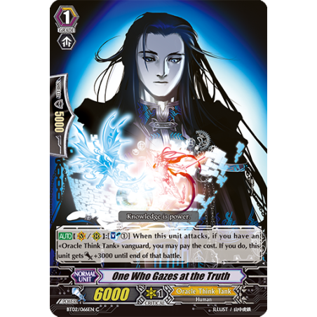 Vanguard_TCG_card_BT02_066EN_C_One_Who_Gazes_at_the_Truth_Onslaught_of_Dragon_Souls