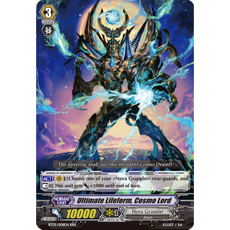 Vanguard_TCG_card_BT03_008EN_RRR_Ultimate_Lifeform_Cosmo_Lord_Demonic_Lord_Invasion