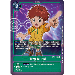 Digimon_TCG_BT1-088_AA_Izzy_Izumi_Alternative_Art_New_Evolution_Card_Game
