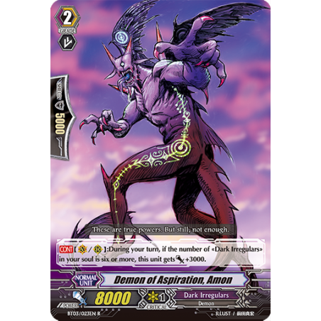 Vanguard_TCG_card_BT03_023EN_R_Demon_of_Aspiration_Amon_Demonic_Lord_Invasion