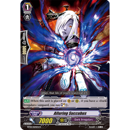 Vanguard_TCG_card_BT03_024EN_R_Alluring_Succubus_Demonic_Lord_Invasion