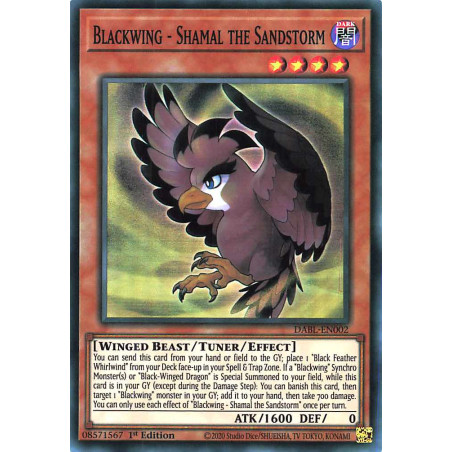 yu-gi-oh-tcg-dabl-en002-sr-blackwing-shamal-the-sandstorm-darkwing-blast