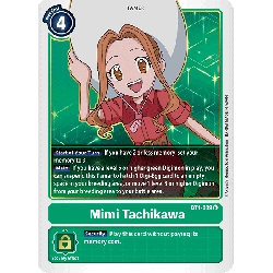 Digimon_TCG_BT1-089_Mimi_Tachikawa_Rare_New_Evolution_Card_Game