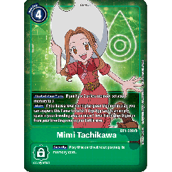 Digimon_TCG_BT1-089_AA_Mimi_Tachikawa_Alternative_Art_New_Evolution_Card_Game