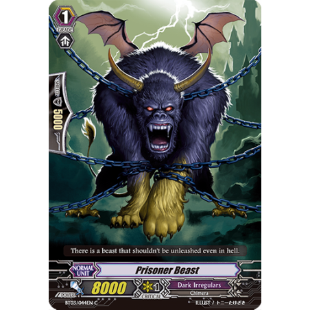 Vanguard_TCG_card_BT03_044EN_C_Prisoner_Beast_Demonic_Lord_Invasion
