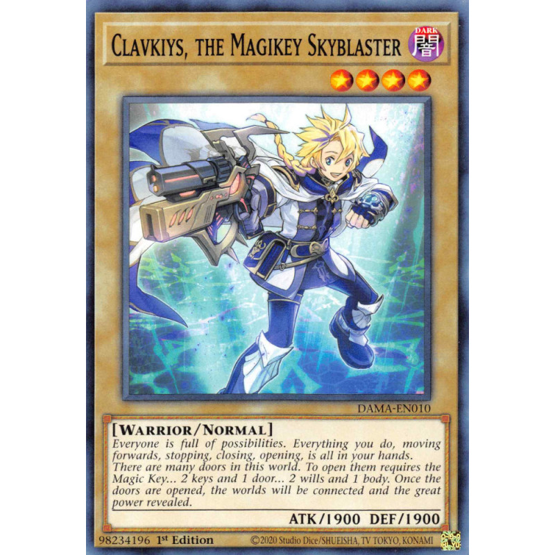 yu-gi-oh-tcg-dama-en010-c-clavkiys-the-magikey-skyblaster-dawn-of-majesty