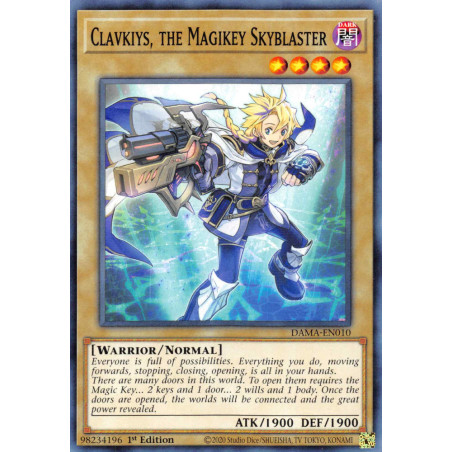 yu-gi-oh-tcg-dama-en010-c-clavkiys-the-magikey-skyblaster-dawn-of-majesty