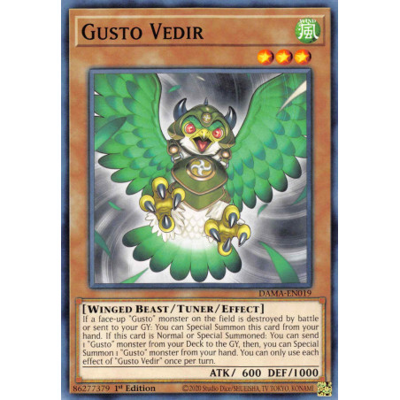 yu-gi-oh-tcg-dama-en019-c-gusto-vedir-dawn-of-majesty