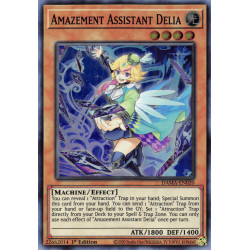 yu-gi-oh-tcg-dama-en020-sr-amazement-assistant-delia-dawn-of-majesty