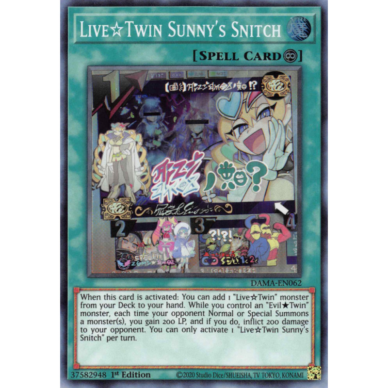 yu-gi-oh-tcg-dama-en062-sr-live-twin-sunny-s-snitch-dawn-of-majesty