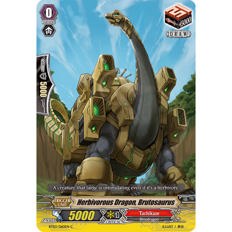 Vanguard_TCG_card_BT03_060EN_C_Herbivorous_Dragon_Brutosaurus_Demonic_Lord_Invasion