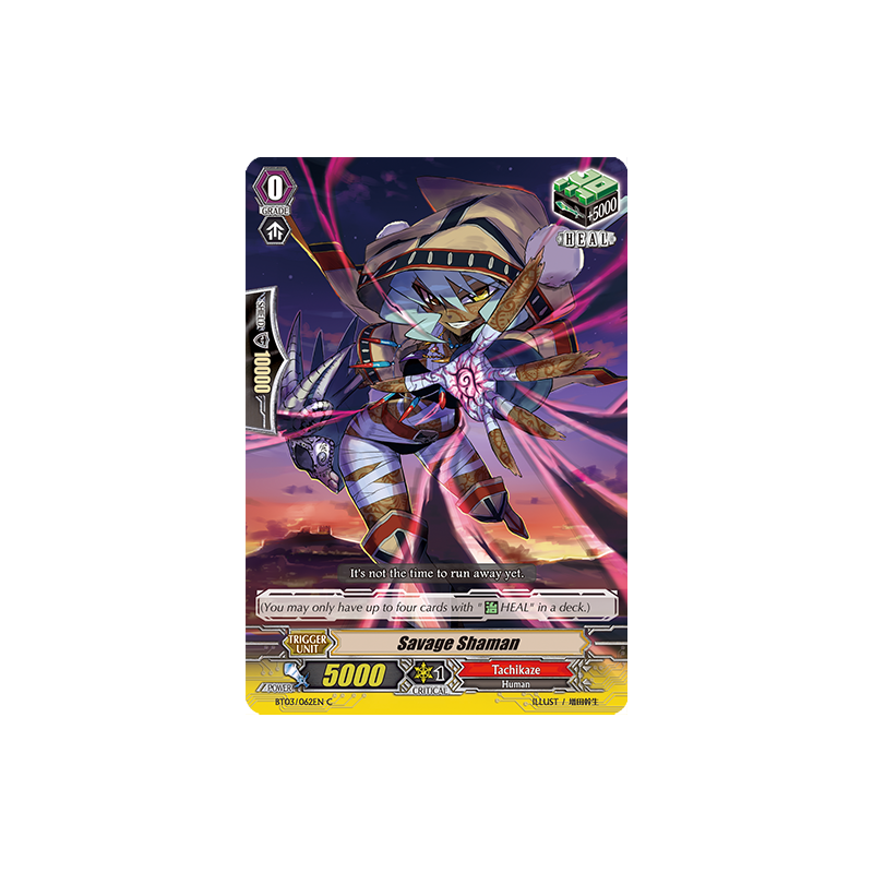 Vanguard_TCG_card_BT03_062EN_C_Savage_Shaman_Demonic_Lord_Invasion