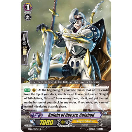 Vanguard_TCG_card_BT03_067EN_C_Knight_of_Quests_Galahad_Demonic_Lord_Invasion