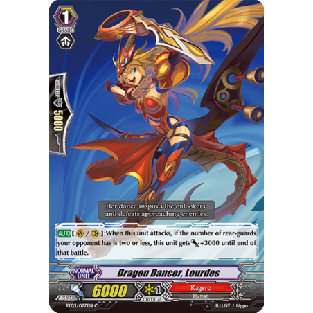 Vanguard_TCG_card_BT03_077EN_C_Dragon_Dancer_Lourdes_Demonic_Lord_Invasion