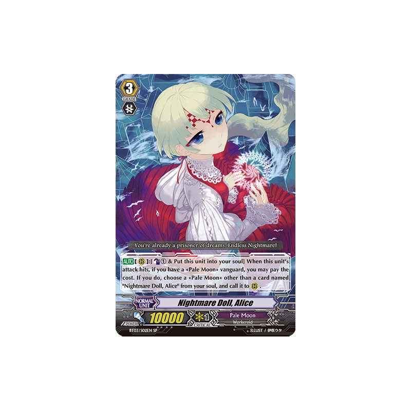 Vanguard_TCG_card_BT03_S02EN_SP_Nightmare_Doll_Alice_Demonic_Lord_Invasion