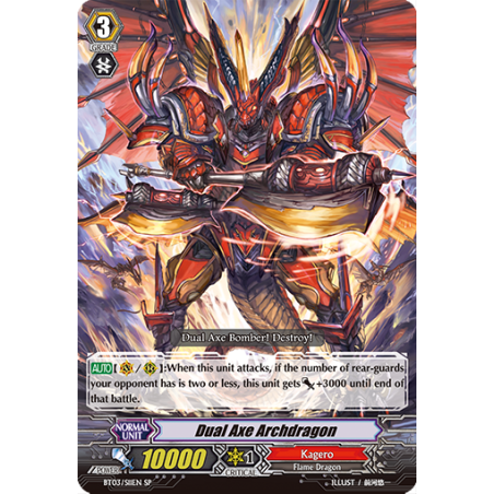 Vanguard_TCG_card_BT03_S11EN_SP_Dual_Axe_Archdragon_Demonic_Lord_Invasion