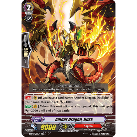Vanguard_TCG_card_BT04_018EN_RR_Amber_Dragon_Dusk_Eclipse_of_Illusionary_Shadows