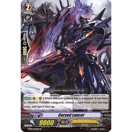 Vanguard_TCG_card_BT04_025EN_R_Cursed_Lancer_Eclipse_of_Illusionary_Shadows