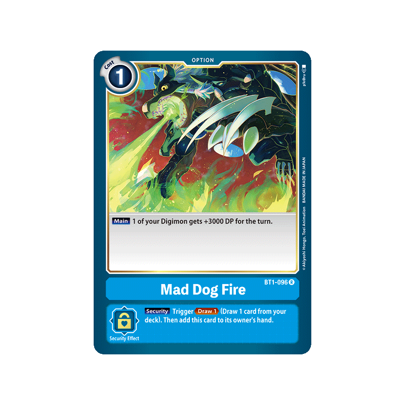 Digimon_TCG_BT1-096_Mad_Dog_Fire_Rare_New_Evolution_Card_Game