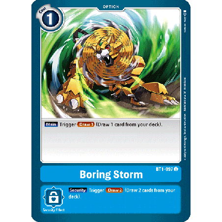 Digimon_TCG_BT1-097_Boring_Storm_Common_New_Evolution_Card_Game