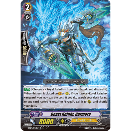 Vanguard_TCG_card_BT04_042EN_R_Beast_Knight_Garmore_Eclipse_of_Illusionary_Shadows