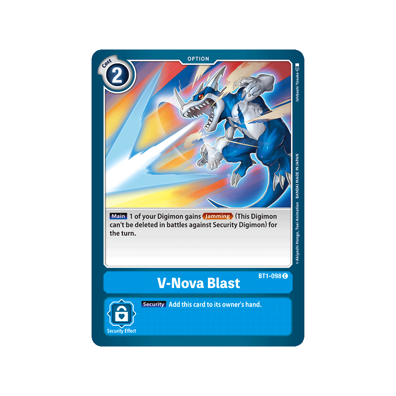 Digimon_TCG_BT1-098_V-Nova_Blast_Common_New_Evolution_Card_Game