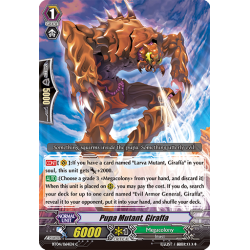 Vanguard_TCG_card_BT04_064EN_C_Pupa_Mutant_Giraffa_Eclipse_of_Illusionary_Shadows