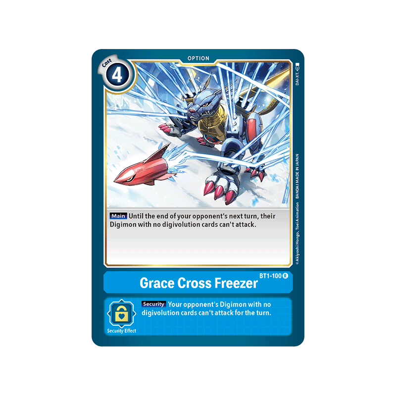 Digimon_TCG_BT1-100_Grace_Cross_Freezer_Rare_New_Evolution_Card_Game