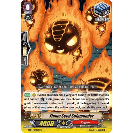 Vanguard_TCG_card_BT04_074EN_C_Flame_Seed_Salamander_Eclipse_of_Illusionary_Shadows