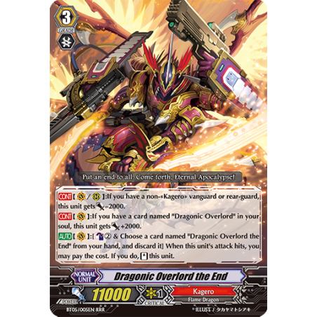Vanguard_TCG_card_BT05_005EN_RRR_Dragonic_Overlord_the_End_Awakening_of_Twin_Blades