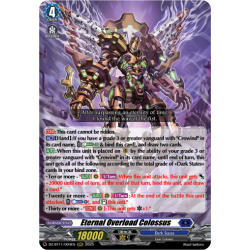 Vanguard_TCG_card_DZ-BT11_004EN_RRR_Eternal_Overload_Colossus_Symphony_of_Might_Bloom