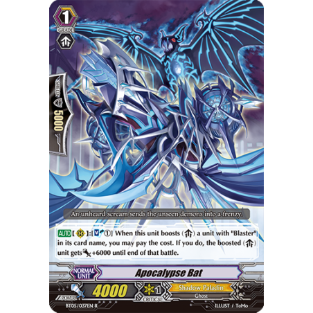 Vanguard_TCG_card_BT05_037EN_R_Apocalypse_Bat_Awakening_of_Twin_Blades
