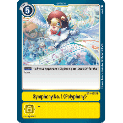 Digimon_TCG_BT1-106_Symphony_No.1_Rare_New_Evolution_Card_Game