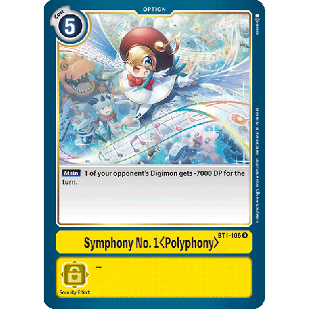 Digimon_TCG_BT1-106_Symphony_No.1_Rare_New_Evolution_Card_Game