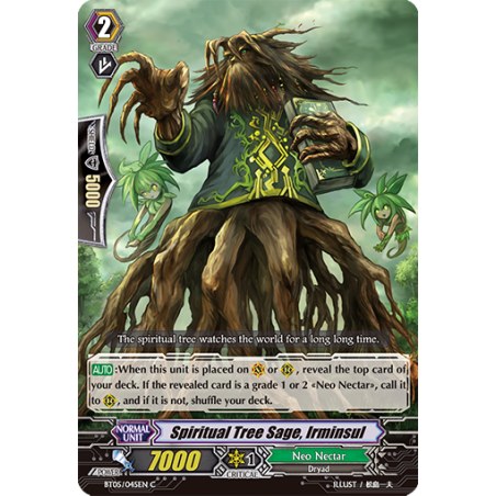 Vanguard_TCG_card_BT05_045EN_C_Spiritual_Tree_Sage_Irminsul_Awakening_of_Twin_Blades