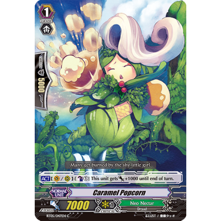 Vanguard_TCG_card_BT05_047EN_C_Caramel_Popcorn_Awakening_of_Twin_Blades