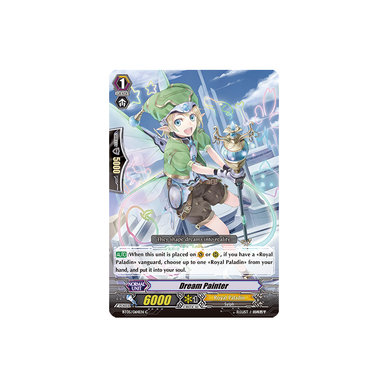 Vanguard_TCG_card_BT05_064EN_C_Dream_Painter_Awakening_of_Twin_Blades