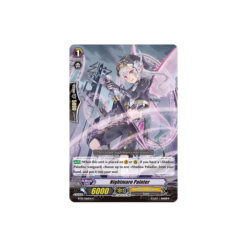 Vanguard_TCG_card_BT05_066EN_C_Nightmare_Painter_Awakening_of_Twin_Blades