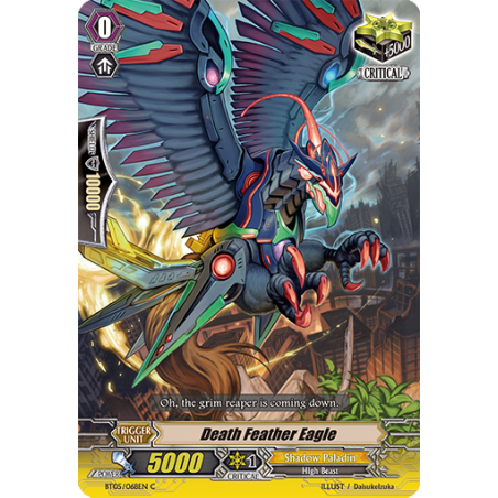 Vanguard_TCG_card_BT05_068EN_C_Death_Feather_Eagle_Awakening_of_Twin_Blades