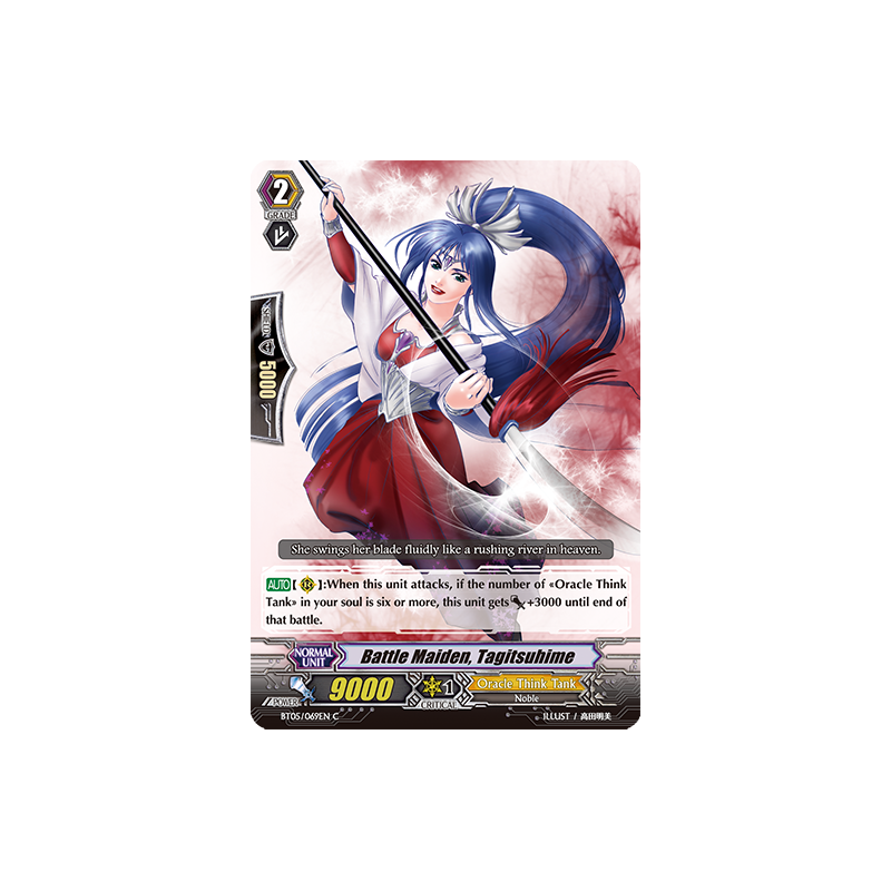 Vanguard_TCG_card_BT05_069EN_C_Battle_Maiden_Tagitsuhime_Awakening_of_Twin_Blades