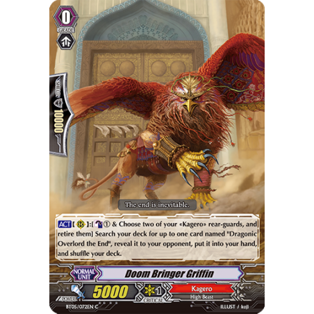 Vanguard_TCG_card_BT05_072EN_C_Doom_Bringer_Griffin_Awakening_of_Twin_Blades