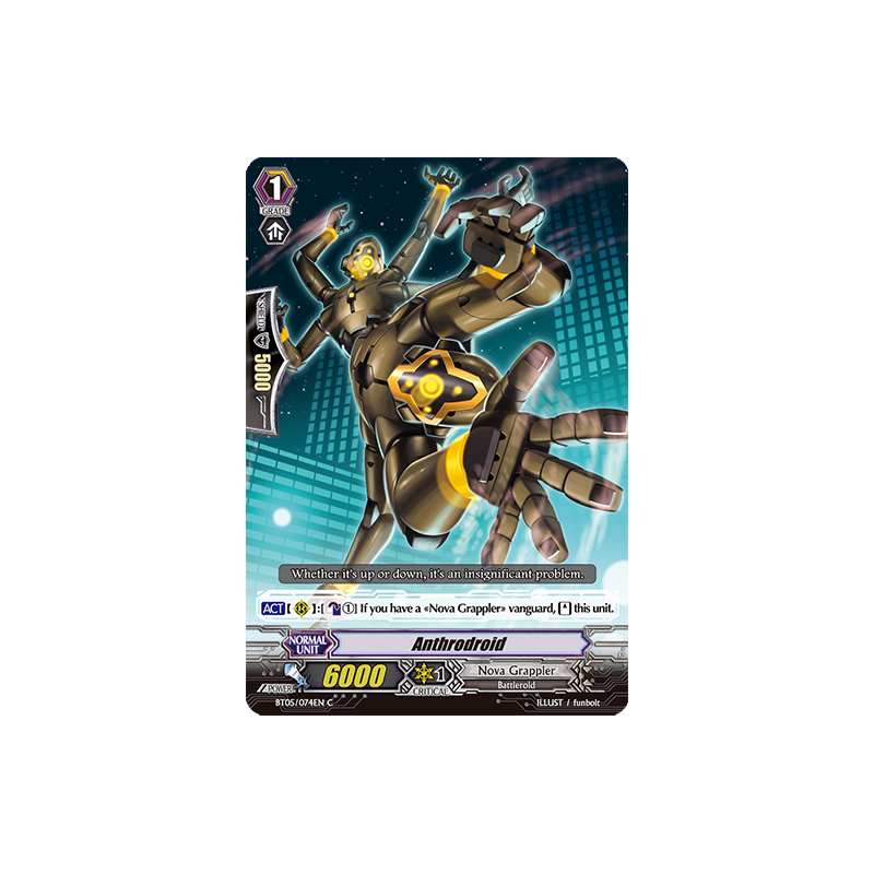 Vanguard_TCG_card_BT05_074EN_C_Anthrodroid_Awakening_of_Twin_Blades