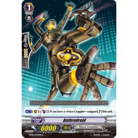 Vanguard_TCG_card_BT05_074EN_C_Anthrodroid_Awakening_of_Twin_Blades