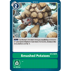 Digimon_TCG_BT1-109_Smashed_Potatoes_Common_New_Evolution_Card_Game