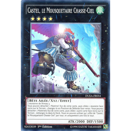 yu-gi-oh-tcg-duea-fr054-sr-castel-le-mousquetaire-chasse-ciel-l-alliance-des-duellistes
