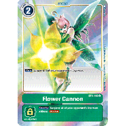 Digimon_TCG_BT1-110_AA_Flower_Cannon_Alternative_Art_New_Evolution_Card_Game